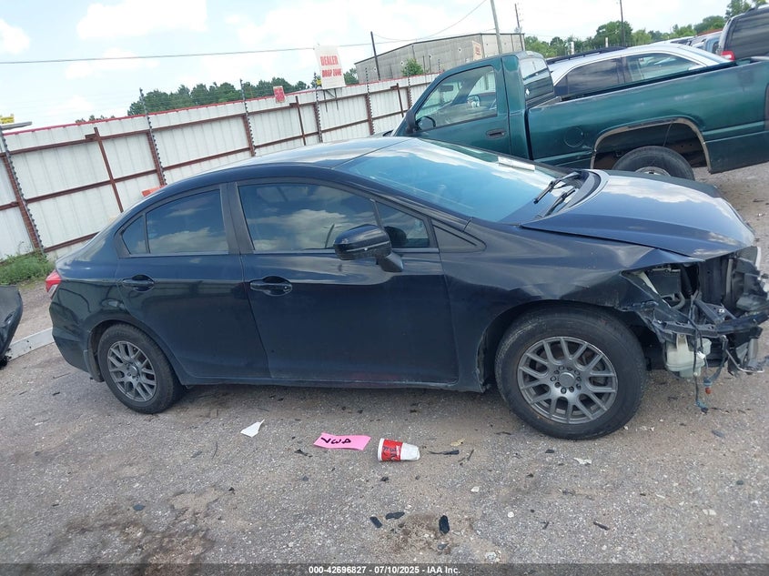 2014 HONDA CIVIC LX - 19XFB2F51EE000767