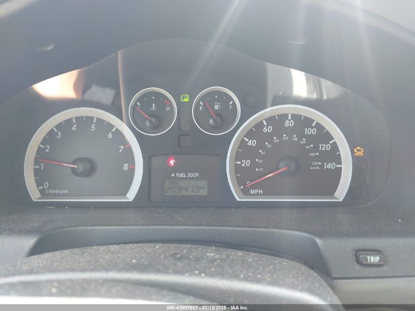 2005 Hyundai Santa Fe Gls VIN: KM8SC13D95U920841 Lot: 42697037