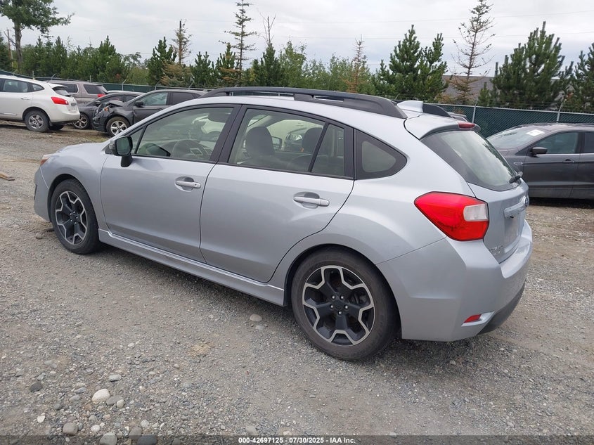 Vin: jf1gpau66gh302571, lot: 43190271, subaru impreza 2.0i sport limited 20163