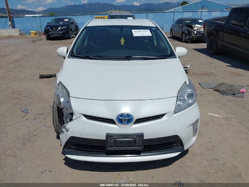 2015 Toyota Prius Two VIN: JTDKN3DU7F1913690 Lot: 42697143