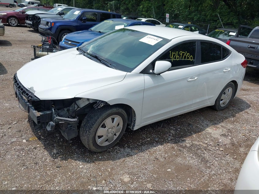 2017 HYUNDAI ELANTRA SE - 5NPD74LF3HH179704