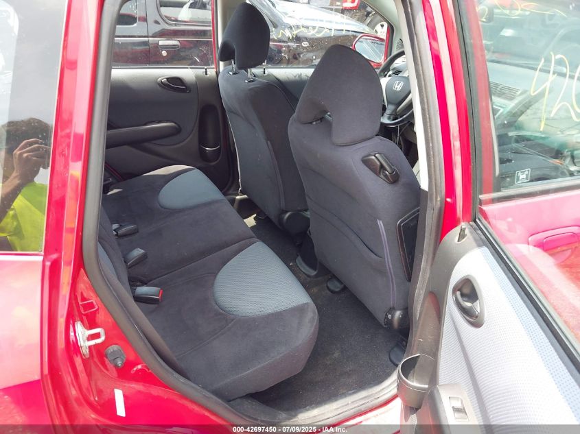 2008 Honda Fit Sport VIN: JHMGD38608S029199 Lot: 42697450