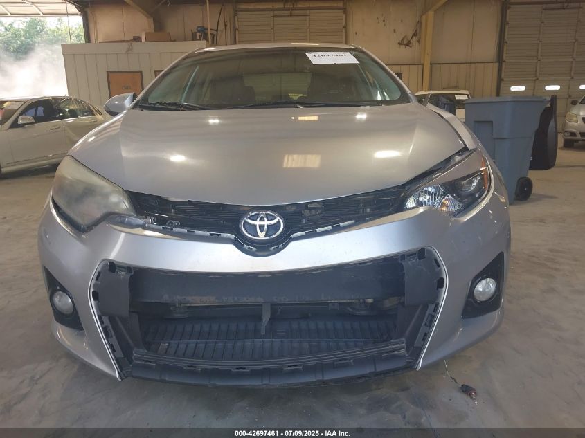 2015 Toyota Corolla S Plus VIN: 5YFBURHE9FP286950 Lot: 42697461