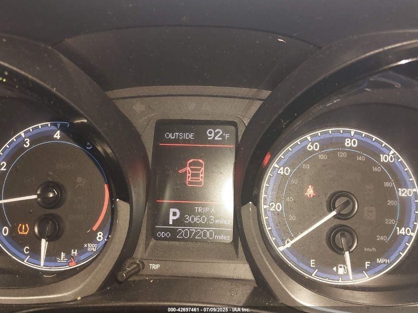 2015 Toyota Corolla S Plus VIN: 5YFBURHE9FP286950 Lot: 42697461