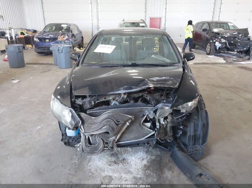 2010 Honda Civic Lx VIN: 19XFA1F5XAE043401 Lot: 42697474