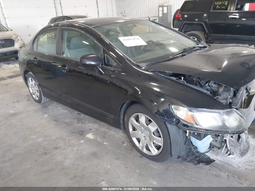 2010 Honda Civic Lx VIN: 19XFA1F5XAE043401 Lot: 42697474