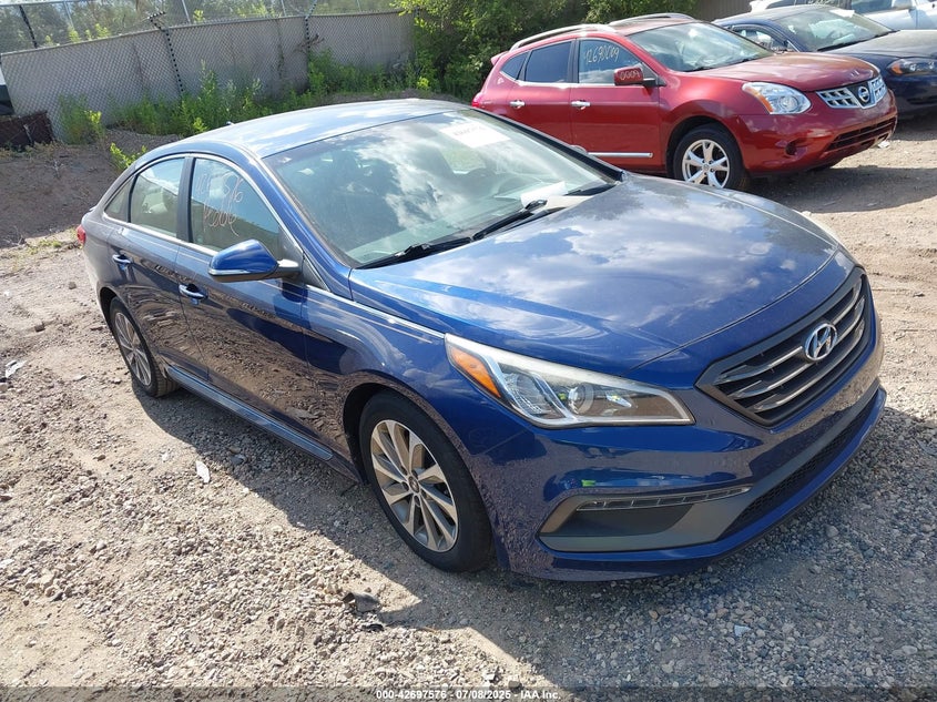 5NPE34AF9FH030276 2015 Hyundai Sonata Sport auction photo 1