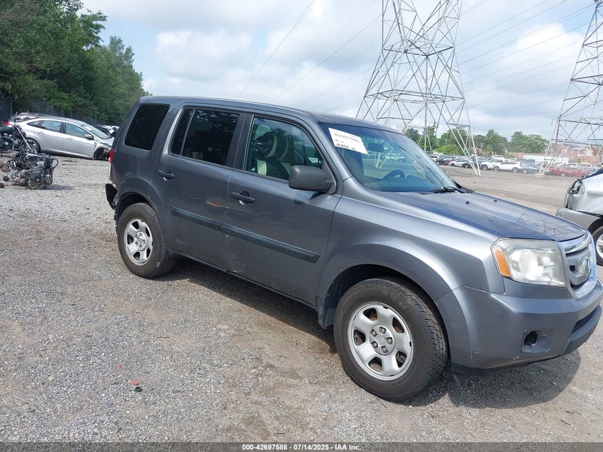 2011 HONDA PILOT VIN: 5FNYF4H24BB098226