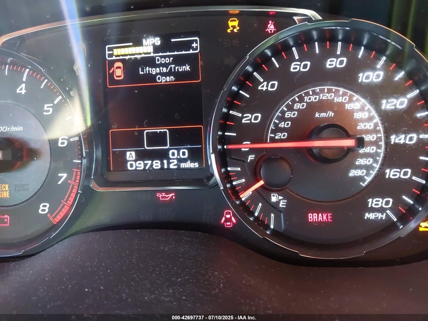 2018 SUBARU WRX - JF1VA1A65J9811601