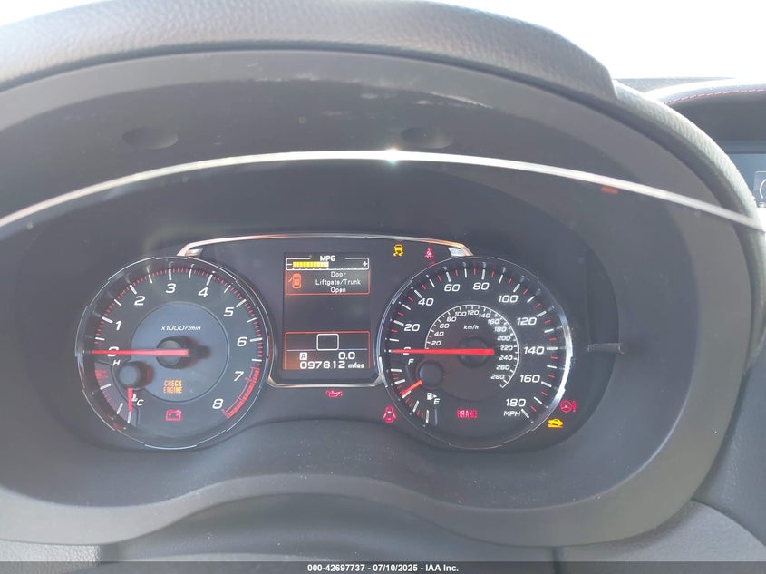 2018 SUBARU WRX - JF1VA1A65J9811601