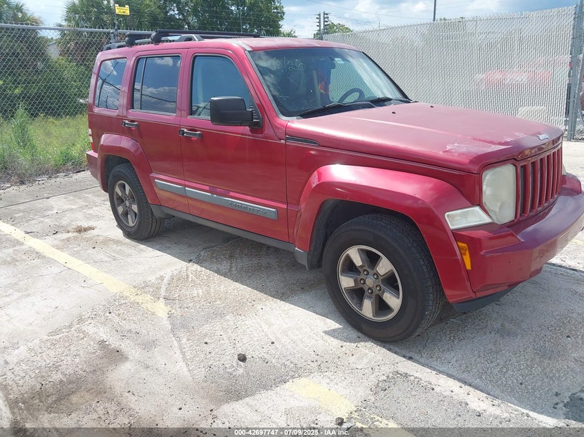 1J8GP28K68W241784 2008 Jeep Liberty Sport auction photo 1
