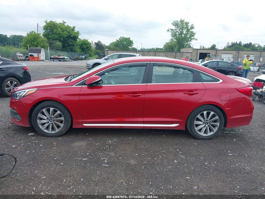 2017 HYUNDAI SONATA SPORT - 5NPE34AF2HH510534