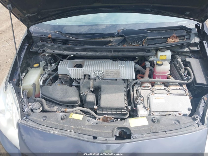 2011 TOYOTA PRIUS VIN: JTDKN3DU0B0277887