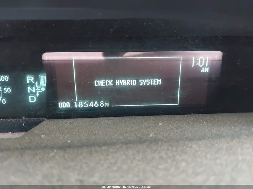 2011 TOYOTA PRIUS VIN: JTDKN3DU0B0277887