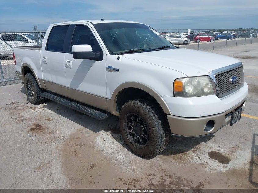 1FTPW12V87KC97237 2007 Ford F-150 Lariat/Xlt auction photo 1