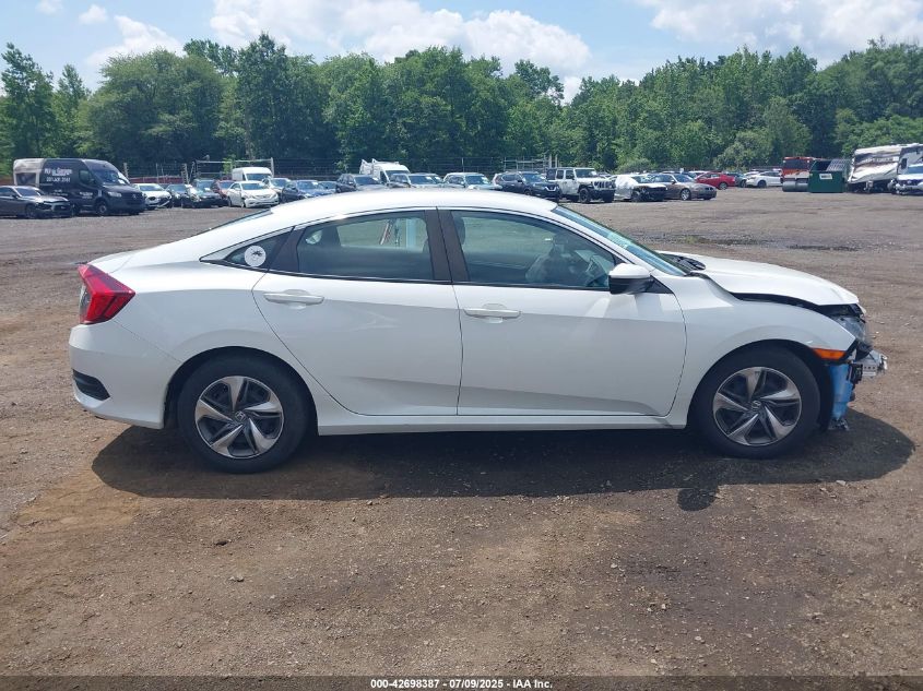 2020 Honda Civic Lx VIN: 2HGFC2F63LH595405 Lot: 42698387