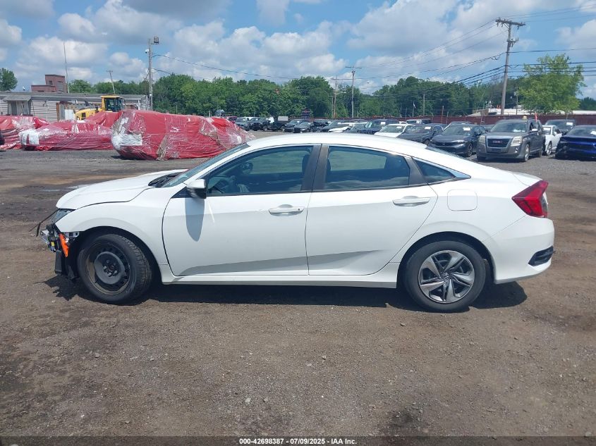 2020 Honda Civic Lx VIN: 2HGFC2F63LH595405 Lot: 42698387