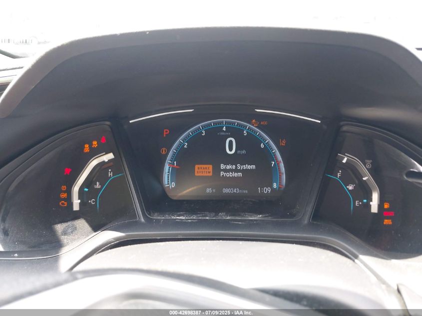 2020 Honda Civic Lx VIN: 2HGFC2F63LH595405 Lot: 42698387