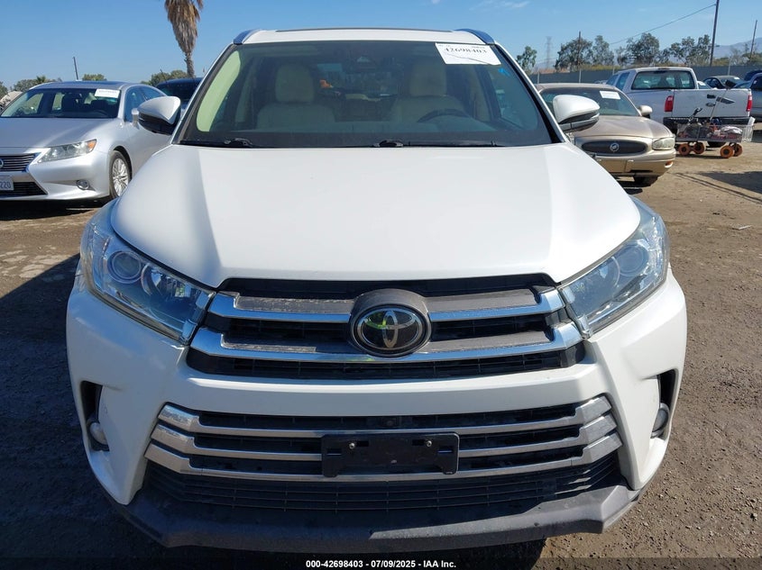 2018 TOYOTA HIGHLANDER LIMITED PLATINUM - 5TDYZRFH7JS264597