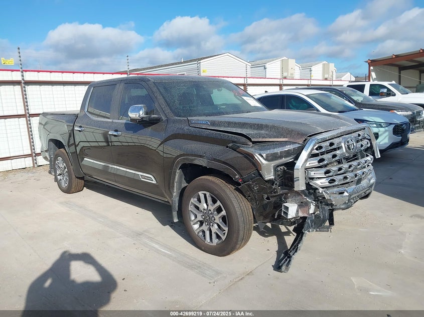 Vin: 5tfmc5db1sx091520, lot: 43192365, toyota tundra hybrid 1794 edition crewmax 5.5' bed 2025 img_1