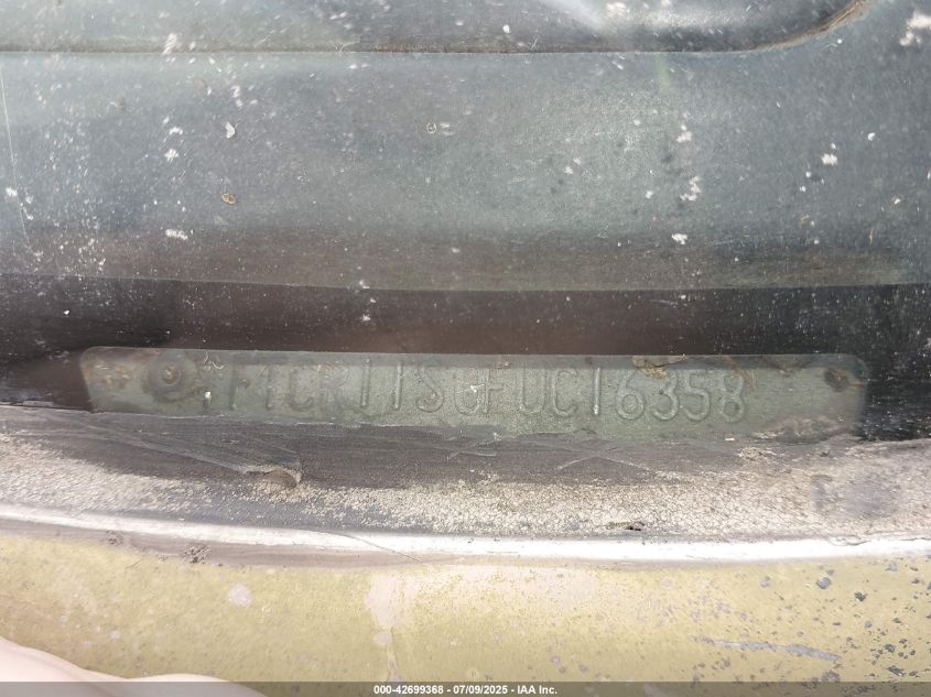 1985 Ford Ranger VIN: 1FTCR11S0FUC16358 Lot: 42699368