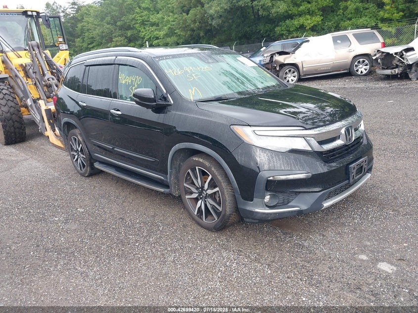 Vin: 5fnyf6h09kb005128, lot: 43192566, honda pilot elite 2019 img_1