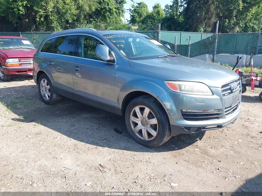 WA1BY74L17D080081 2007 Audi Q7 3.6 Premium auction photo 1