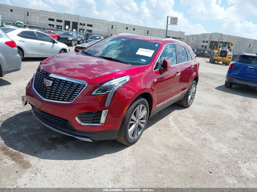 Vin: 1gykncrs9sz104608, lot: 43192801, cadillac xt5 fwd premium luxury 20252