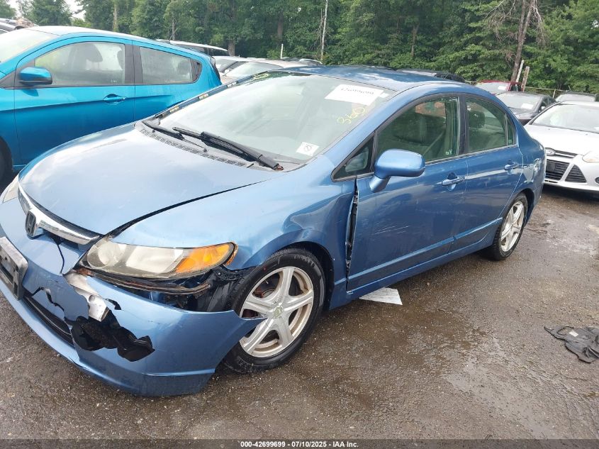 2007 Honda Civic Lx VIN: 1HGFA16547L076623 Lot: 42699699