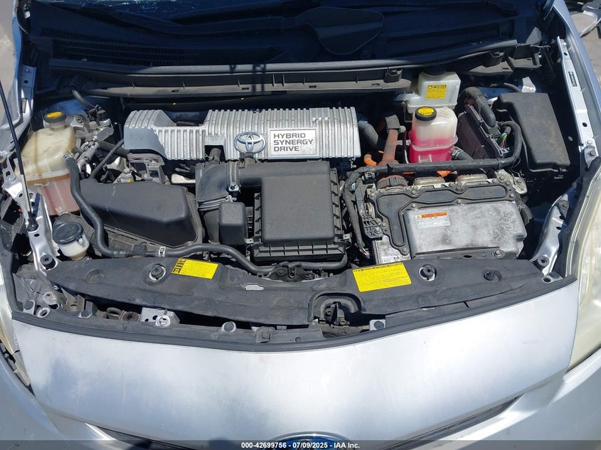 2012 TOYOTA PRIUS VIN: JTDKN3DU8C5423117