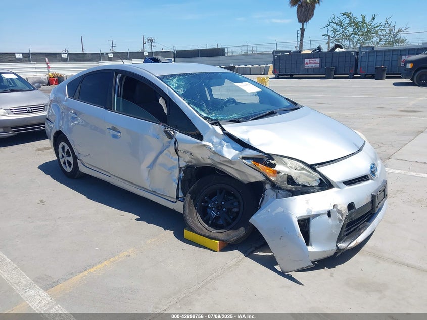 2012 TOYOTA PRIUS VIN: JTDKN3DU8C5423117