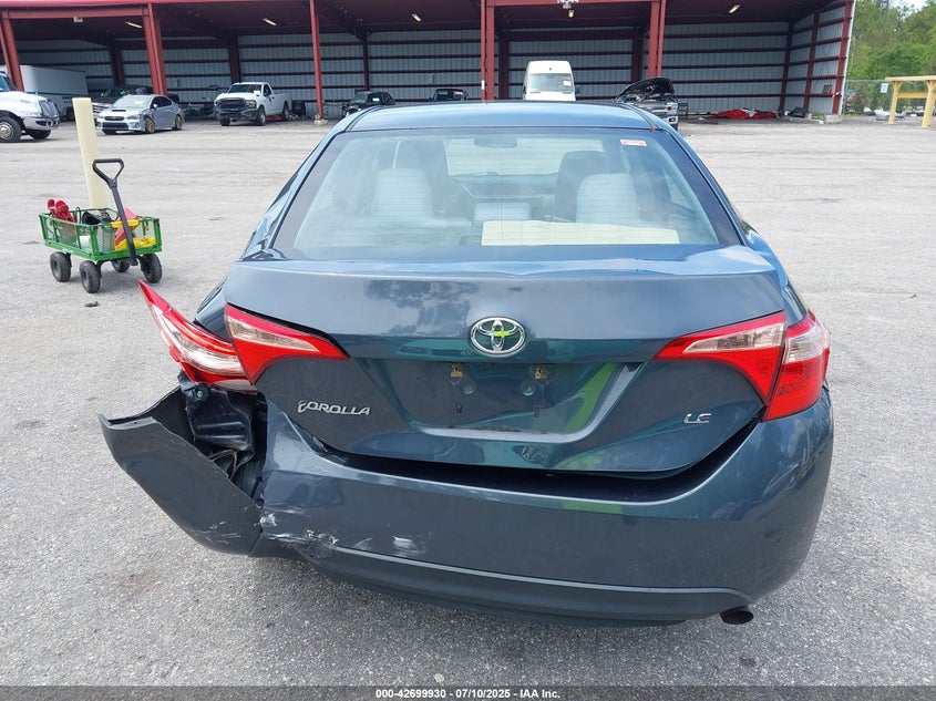 2017 TOYOTA COROLLA LE - 2T1BURHE9HC840121