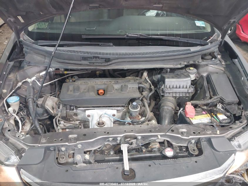 2012 Honda Civic Lx VIN: 19XFB2F56CE392626 Lot: 42700401