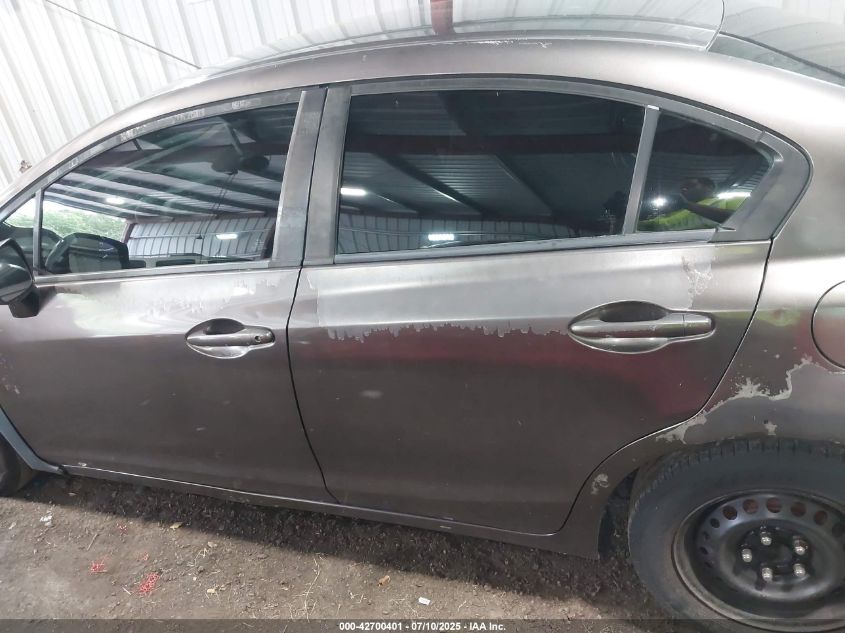 2012 Honda Civic Lx VIN: 19XFB2F56CE392626 Lot: 42700401