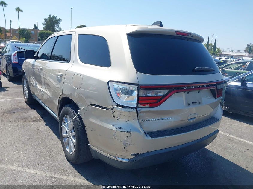 Vin: 1c4rdhag3ec360388, lot: 43193656, dodge durango sxt 20143