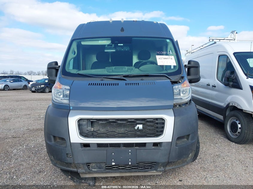 2022 Ram Promaster 3500 Cargo Van High Roof 159 Wb Ext VIN: 3C6MRVJG7NE112350 Lot: 42700574