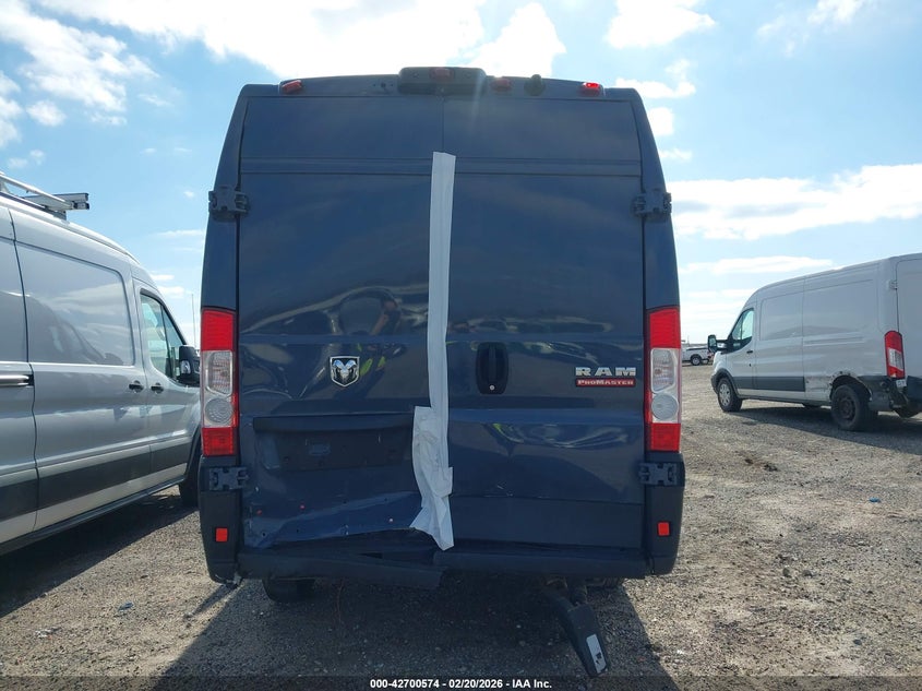 2022 Ram Promaster 3500 Cargo Van High Roof 159 Wb Ext VIN: 3C6MRVJG7NE112350 Lot: 42700574
