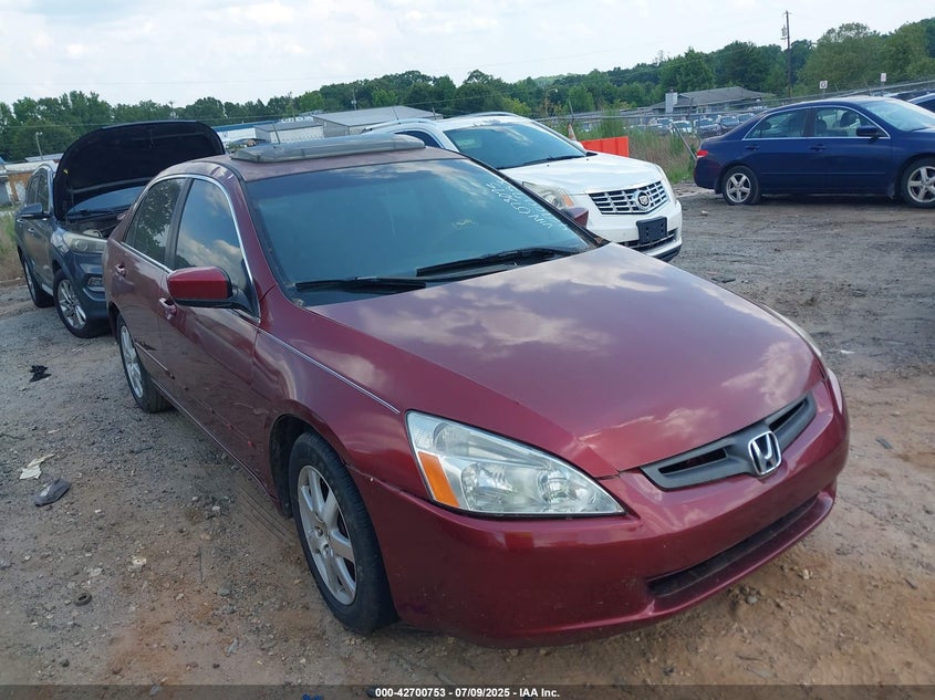 1HGCM66515A073095 2005 Honda Accord 3.0 Ex auction photo 1