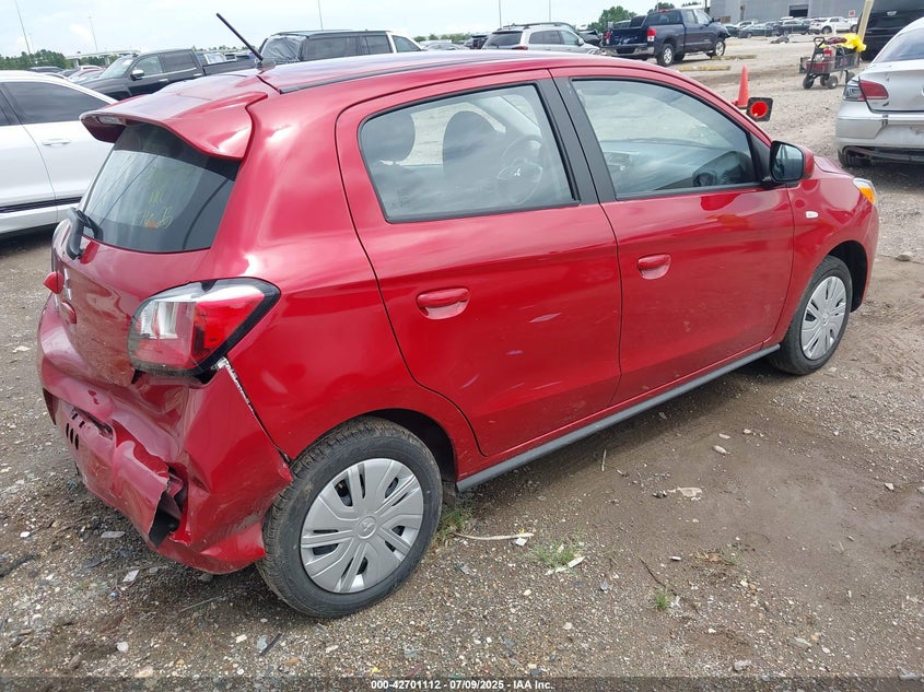 2024 MITSUBISHI MIRAGE VIN: ML32AUHJ6RH015808