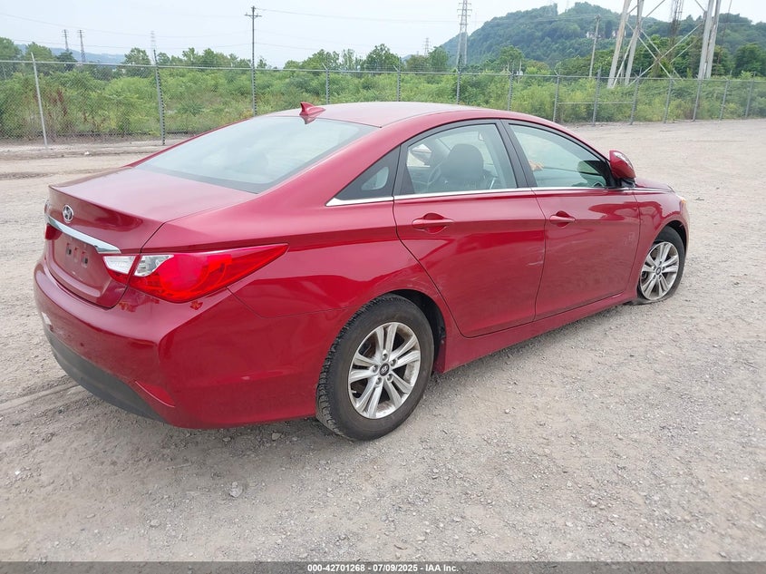 2014 HYUNDAI SONATA GLS - 5NPEB4AC9EH851949