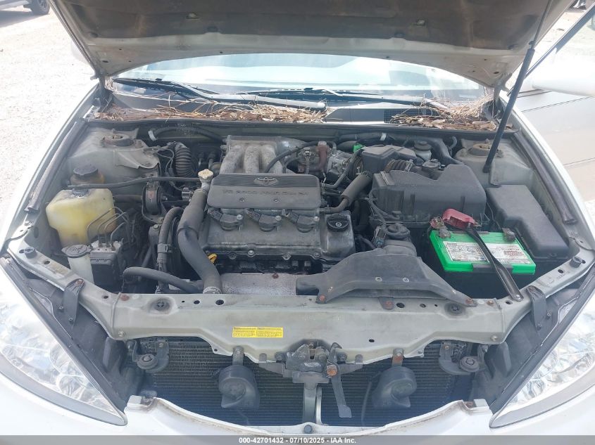 2002 Toyota Camry Xle V6 VIN: JTDBF30K620081292 Lot: 42701432