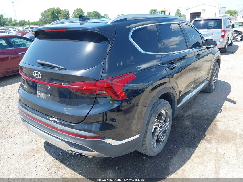 VIN 5NMS24AJ7NH474701 2022 HYUNDAI SANTA FE SEL