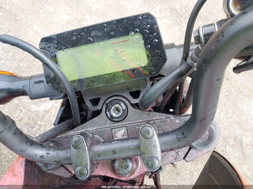 2025 Honda Grom 125 VIN: MLHJC9218S5309000 Lot: 42701531