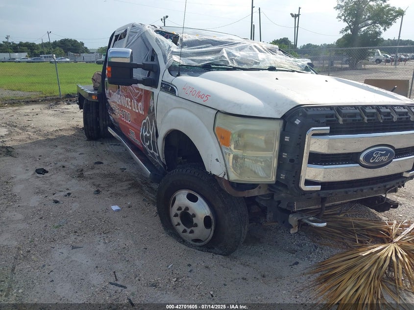 1FT8W3DT7BEB71843 2011 Ford F-350 Lariat auction photo 1