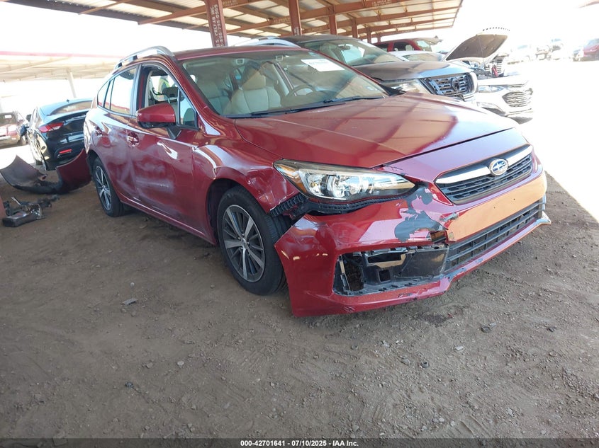 4S3GTAD61N3713764 2022 Subaru Impreza Premium 5-Door auction photo 1