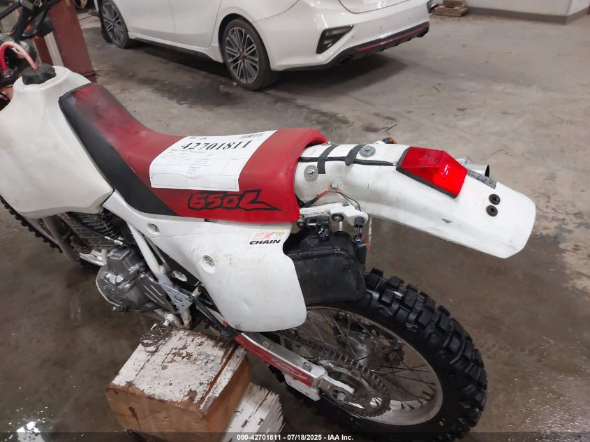 1999 Honda Xr650 L VIN: JH2RD0607XK700042 Lot: 42701811