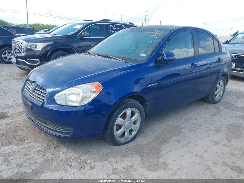 KMHCN46C26U029181 2006 HYUNDAI ACCENT photo no. 2