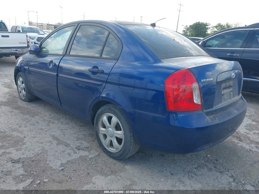 KMHCN46C26U029181 2006 HYUNDAI ACCENT photo no. 3
