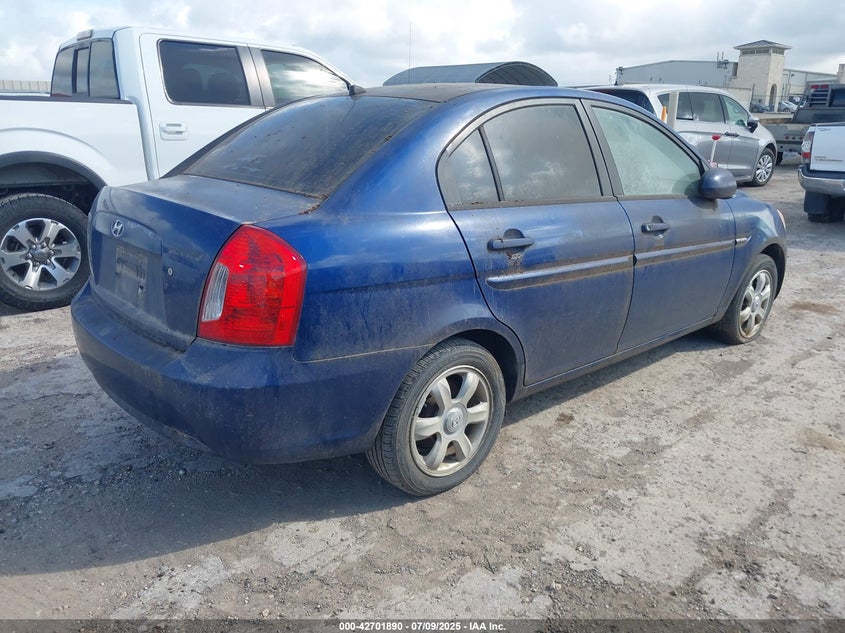 KMHCN46C26U029181 2006 HYUNDAI ACCENT photo no. 4