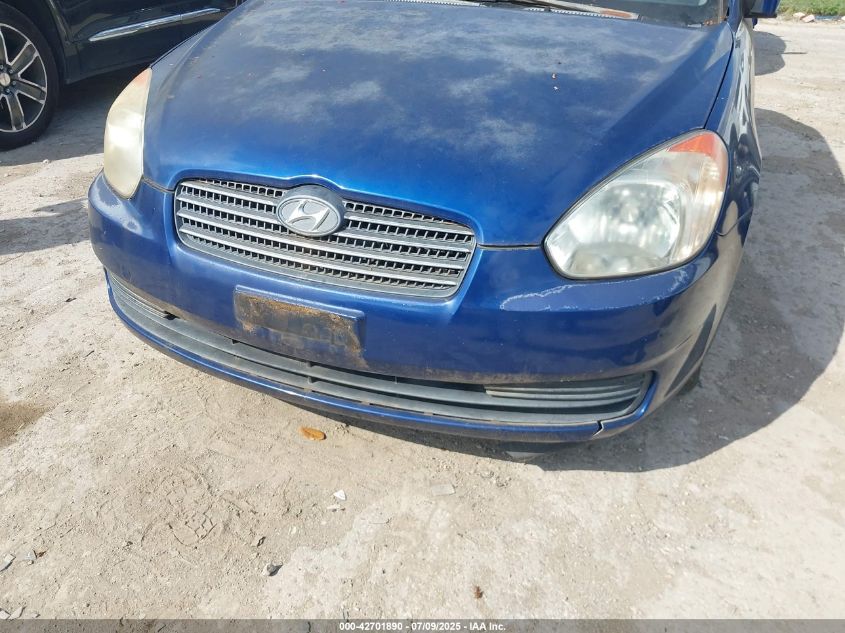 2006 Hyundai Accent Gls VIN: KMHCN46C26U029181 Lot: 42701890